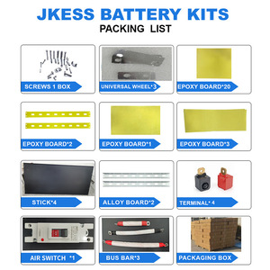 ชุดกล่องแบตเตอรี่ DIY 48V ใหม่ คุณภาพสูง ขนาดใหญ่ แนวนอน สำหรับเก็บพลังงาน 300Ah 15.36KWH 51.2v โครงโลหะ พร้อม BMS - Product Image 6