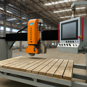 Scie à pont CNC 5 axes pour granit et marbre, coupe maximale 100 mm pour dalles de marbre, granit et quartz, comptoirs - Product Image 5