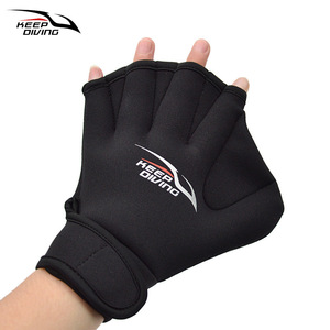 อุปกรณ์ดำน้ำแบบปรับได้ Keep Diving แผ่นพายมือสำหรับฝึกว่ายน้ำ 2 มม. อุปกรณ์ดำน้ำสำหรับสระว่ายน้ำสำหรับทุกเพศ - Product Image 2
