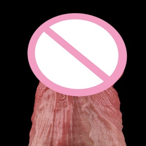 Funda para Pene NNSX Extra Grande con Glándula Vibrante, Funda de Silicona Vibrante para Pene, Extensor de Pene Ultrasuave con 10 Vibraciones para Agrandar - Product Image 6
