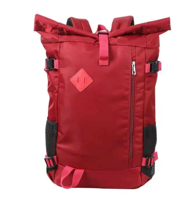 Genişletilebilir rulo üst su geçirmez moda sırt çantası <span class=keywords><strong>dizüstü</strong></span> bilgisayar cebi ile