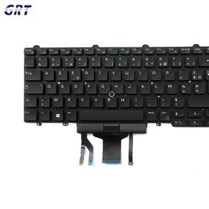 Sunrex Laptop <b>Keyboard</b> for Dell Latitude E5550 E5570 E5580 5550 5580 5590 With Backlit FR Layout - Product Image 3