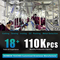 Ensemble survêtement streetwear pour homme : sweat à capuche oversize délavé à l'acide et pantalon cargo large avec poches à rivets