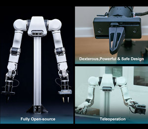 Foxtechrobot A1 7-DOF แพลตฟอร์มการพัฒนาการวิจัยมนุษย์ ROS2แขนหุ่นยนต์โอเพนซอร์สสำหรับห้องทดลองของมหาวิทยาลัย - Product Image 6