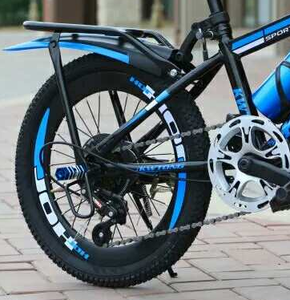 Xe đạp leo núi 7 tốc độ 6 15 tuổi bé gái bé trai 18 24 inch thể thao xe đạp trẻ em quà tặng trẻ em xe đạp leo núi thép đua - Product Image 3