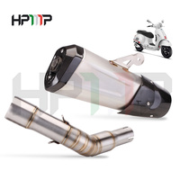 Accessoires d'échappement pour moto Vespa, modification, échappement pour moto électrique, silencieux