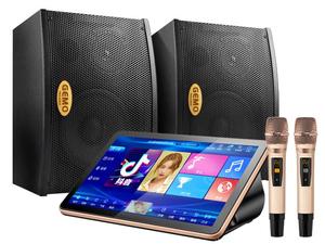 Máquina de Karaoke 5 en 1 con Pantalla Táctil de 18.5 Pulgadas, Reproductor con Altavoces de 6.5 Pulgadas y Diseño Exclusivo - Product Image 4