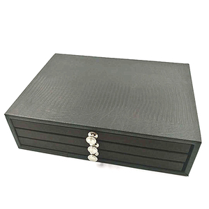 Venta caliente logotipo personalizado tienda óptica 36PCs lente muestra caja de exhibición gafas de sol lente pantalla bandeja con 3 cajones - Product Image 5