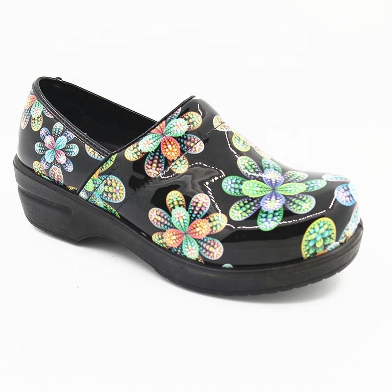 Black Flower1(MOQ 500 pairs)