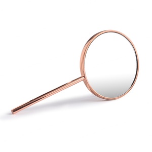 New Arrival Beautiful <b>Mirror</b> Hand Held Portable Cosmetic <b>Mirror</b> Shiny <b>Makeup</b> <b>Mirror</b> - Product Image 6