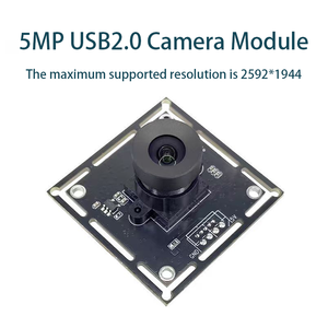 โมดูลกล้อง USB มุมกว้าง 100 องศา ความละเอียด 5MP 30fps เซ็นเซอร์ CMOS แบบเสียบใช้งานได้ทันที รองรับ OTG พร้อมระบบจดจำใบหน้า กล้องเว็บแคมสำหรับใช้งานภายในอาคาร - Product Image 2