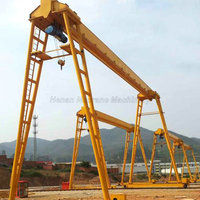 Grue portative légère de 3t à poutre unique montée sur rail/portique à poutre/portique à portail