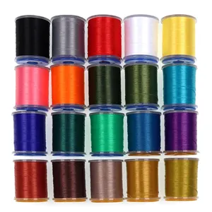20 Colors Pro 140D Fly Tying Thread Floss For Flies Trout Bass Fly Tying Material Hybrid Filaments Tying Threads