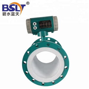 PTFE cao su DN50 316L điện từ đo lưu lượng với màn hình LCD hiển thị hiệu suất cao đo lưu lượng - Product Image 2