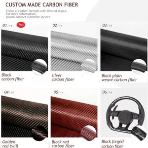 Garniture de <span class=keywords><strong>volant</strong></span> en fibre de carbone noire <span class=keywords><strong>M</strong></span> Performance pour <span class=keywords><strong>BMW</strong></span> F01 F06 F10 X5 F15 X6 F16 F20 F30 F31 F32 F36 F80 M3 - Product Image 6