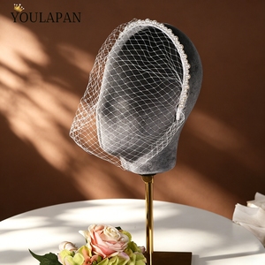 YouLaPan VA11-W <span class=keywords><strong>Diadema</strong></span> <span class=keywords><strong>de</strong></span> Perlas Hecha a Mano <span class=keywords><strong>para</strong></span> Novia - Accesorio <span class=keywords><strong>para</strong></span> el Cabello <span class=keywords><strong>para</strong></span> Bodas y Fiestas - Product Image 1