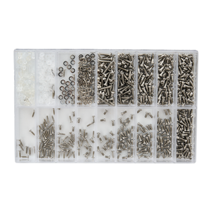 Accesorios para Gafas, Tornillos, Almohadillas Nasales de Silicona, Repuestos para Gafas, Destornillador Pequeño, Herramientas de Reparación, Pinzas Pequeñas SL04 - Product Image 4