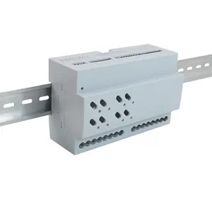 ABS Plastic din Rail Enclosure 145*90*63 mm Switch LED Din rail Clip Box UL-94 V0 Flame retardant Material
