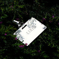 Étiquette métallique, pendentif bouton rond plaqué, décoration en plaque d'aluminium