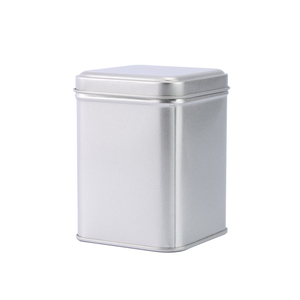 Cheap Price Accept Custom Design Food Grade Square Tea Tin Box