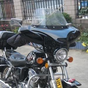 Borske Custom <span class=keywords><strong>Moto</strong></span> Accessoires <span class=keywords><strong>Pare</strong></span>-<span class=keywords><strong>Brise</strong></span> Carénage <span class=keywords><strong>Pare</strong></span>-<span class=keywords><strong>Brise</strong></span> <span class=keywords><strong>Extension</strong></span> pour Harley - Product Image 6