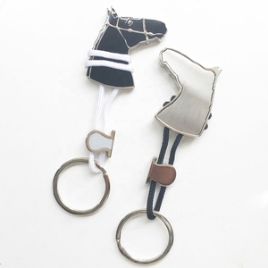 Tùy chỉnh thực hiện kim loại ngựa hình móc chìa khóa với UV in ấn Quà Tặng Ý Tưởng - Product Image 3