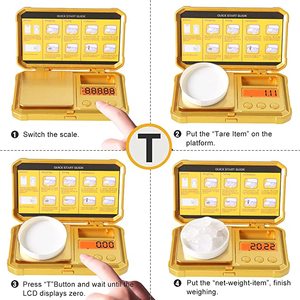 사용자 정의 도매 보석 디지털 무게 골드 포켓 규모 공장 도매 미니 포켓 저울 - Product Image 4