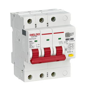 DELIXI тепловой магнитный Электрический RCCB автоматический выключатель 1P + N 2P 3P 4P - Product Image 5