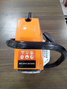 Nouvelle <span class=keywords><strong>tronçonneuse</strong></span> à essence 58cc à deux temps de qualité industrielle pour usage domestique, 2,2 kW, pour l'abattage, guide 20/22 pouces - Product Image 4