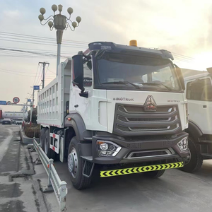 Sinotruk HOWO รถขนดิน40ton ใหม่6x4ยูโร2ดีเซลรถบรรทุกหนักพร้อมกล้องด้านหลังหลายตัวเลือก - Product Image 4