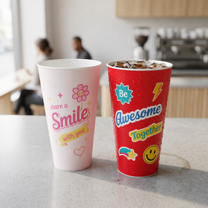 Vaso de Plástico Impreso que Cambia de Color con la Temperatura, Vaso para Bebidas Frías de 800 ml para Jugo, Café, <span class=keywords><strong>Cerveza</strong></span> - Product Image 3
