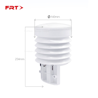 Capteur météo intégré FRT FWS300 avec surveillance de la température, de l'humidité et de la pression, sortie RS485/RS232