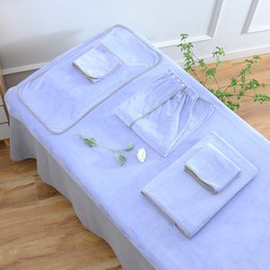 Custom Logo Embroidery White Microfiber <strong>Spa</strong> <strong>Towel</strong> Set Woven Hotel <strong>Facial</strong> Beauty Clinic Cosmetic Headband Customizable <strong>Spa</strong> - Product Image 4