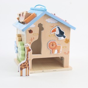 <span class=keywords><strong>Kit</strong></span> de développement précoce des compétences pour enfants : Maison d'activités <span class=keywords><strong>Montessori</strong></span> DIY, labyrinthe de perles et jouet xylophone pour la maternelle - Product Image 5