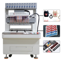 Porte-clés automatique 3D PVC Logo Label Badge Maker Making Machine à un prix pour la fabrication de produits en caoutchouc