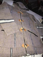 Nouvelle Collection Tendance de Djellaba Marocaine d'Hiver à Capuche, Manteau Traditionnel en Coton, Vente en Gros 2024 pour Hommes