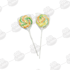 Sucettes dures personnalisées en forme de trèfle, enrobées de fruits, couleurs mélangées, sachet de bonbons, cadeau de fête pour enfants, bonbons halal - Product Image 3