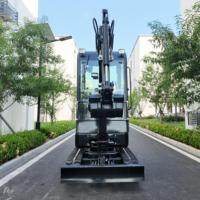 Mini-pelle compacte Barata Pelle Kubota EPA Bagger Pelles sur chenilles Petite pelleteuse 1800kg Miniexcavadora Prix