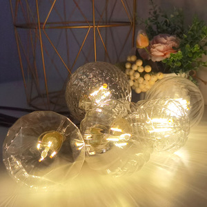 रेट्रो शैली प्राचीन प्रकाश बल्ब अनानास वाटरमेलन डायमंड फिलामेंट लैंप रचनात्मक इंटरनेट सेलिब्रिटी इंटीरियर सजावट - Product Image 2