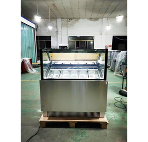 Congelador Exhibidor de Helados Belnor/Kohinur de Acero Inoxidable y Vidrio con Enfriamiento por Aire para Restaurantes/Hoteles - Product Image 3
