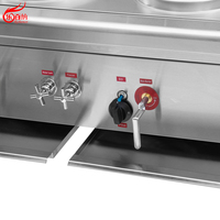 Venta al por mayor restaurante chino cocina estufa de gas Wok gama comercial de acero inoxidable gama Rebenet 2017