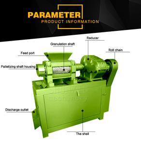 SX NPK hợp chất phân bón hạt thiết bị Đôi con lăn Báo Chí granulator để bán - Product Image 6