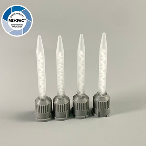 <span class=keywords><strong>MKH</strong></span> 03-12S Sulzer Mixpac Glue, buse de mélangeur dentaire, petit tube de mélange, adhésif instantané 2K, calfeutrage, conception hélicoïdale, service de découpe - Product Image 1