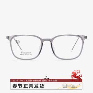 Montures de lunettes Danyang en titane IP 50 17 142, monture rectangulaire complète pour femme, verres en plastique légers C5 M9889 - Product Image 3