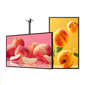 Hot bán 55 inch trong nhà <span class=keywords><strong>LED</strong></span> hiển thị kiosk chuyên nghiệp thương mại điện tử điều hành kỹ thuật số Poster Android điều khiển từ xa 6 mét văn bản - Product Image 1