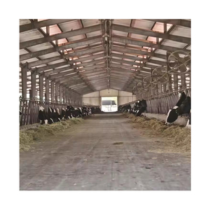 Bán buôn bền prefab ngành công nghiệp cường độ cao Thiết kế kết cấu thép hội thảo cho thức ăn chăn nuôi nhà máy - Product Image 1