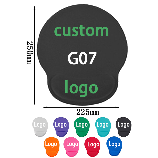 FS-G07 Custom Image Anime Mouse Pad with Wrist Rest High Definition Printing Durable Waterproof for Business Gift in Stock