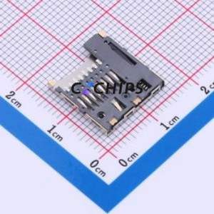 TF-125-ARP10 SD Card / Memory Card Connector SMD Connector Self-Return Type MicroSD Card (TF Card) Card Holder 1.85mm - Product Image 2