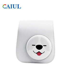 Sac à appareil photo de dessin animé pour <span class=keywords><strong>instax</strong></span> <span class=keywords><strong>Mini</strong></span> 11/9/<span class=keywords><strong>8</strong></span>/12, sac universel en cuir Pu pour caméra vidéo, housse de protection à la mode et Durable - Product Image 6