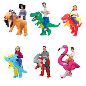 Costumes gonflables pour adultes, déguisements d'animaux pour Halloween, costumes de mascotte gonflables <span class=keywords><strong>flamant</strong></span> <span class=keywords><strong>rose</strong></span> - Product Image 5